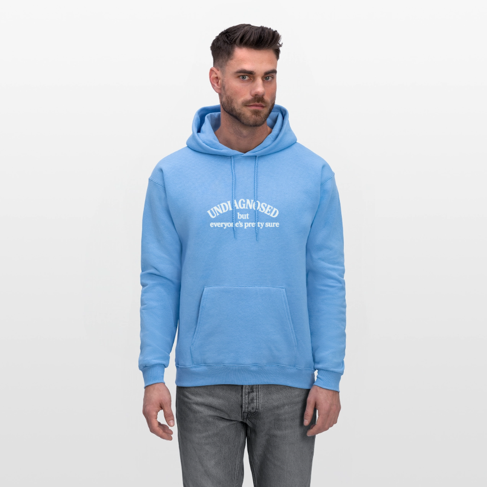 Men's mental health Hoodie - carolina blue