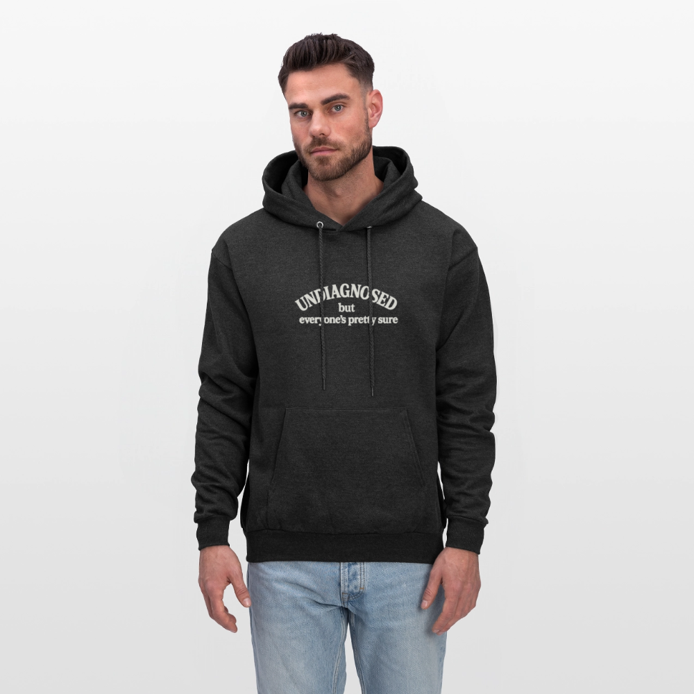 Men's mental health Hoodie - charcoal grey