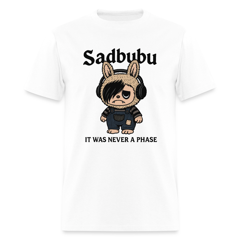 Sadbubu emo graphic Unisex Classic T-Shirt - white
