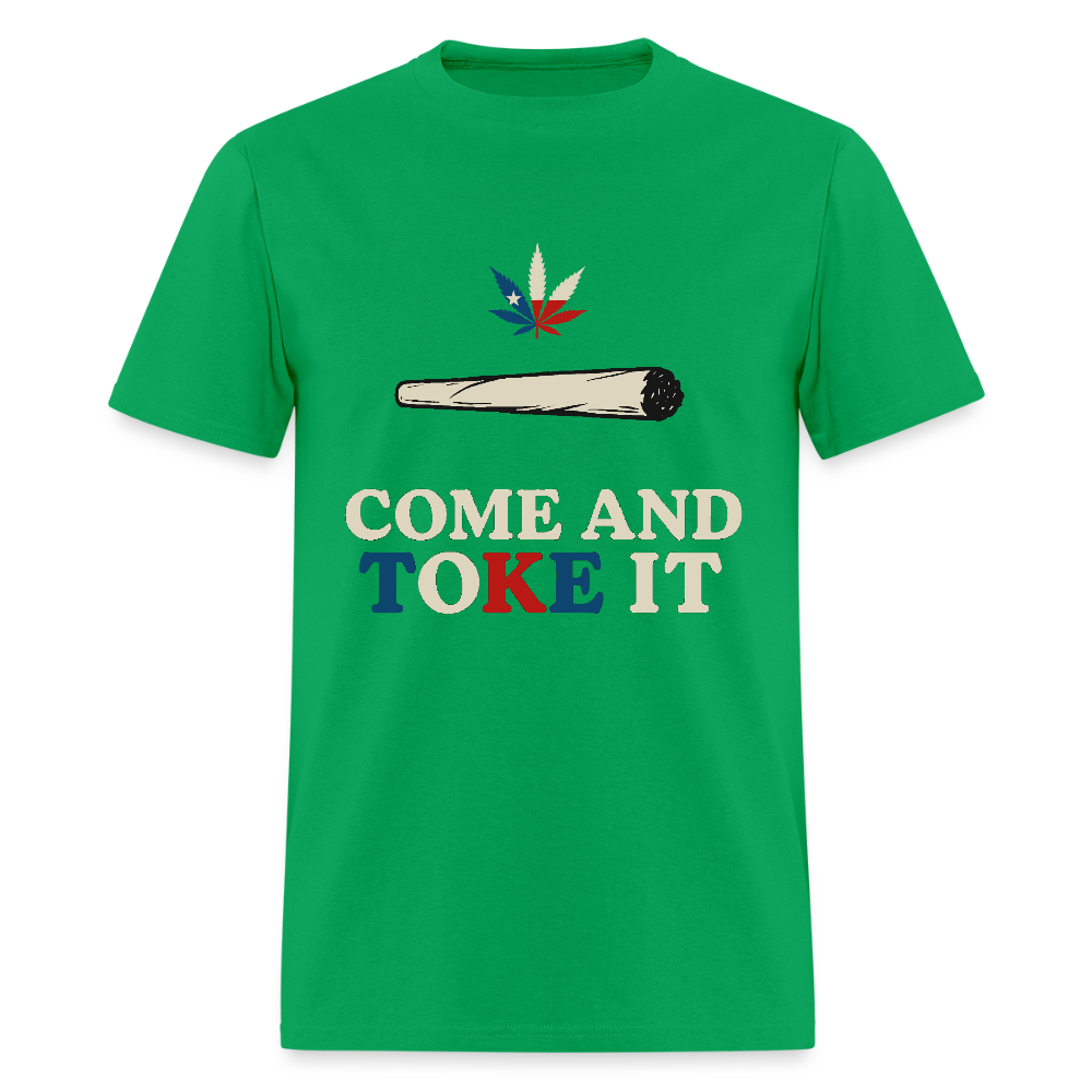 Come & Toke It Unisex Classic T-Shirt - bright green