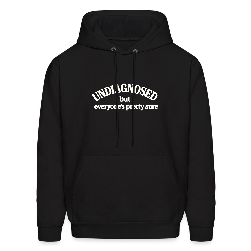 Men's mental health Hoodie - black
