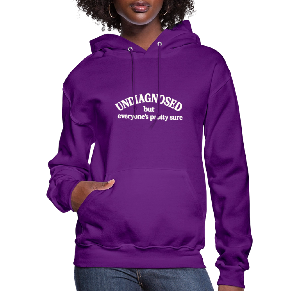 Women's mental health Hoodie - purple