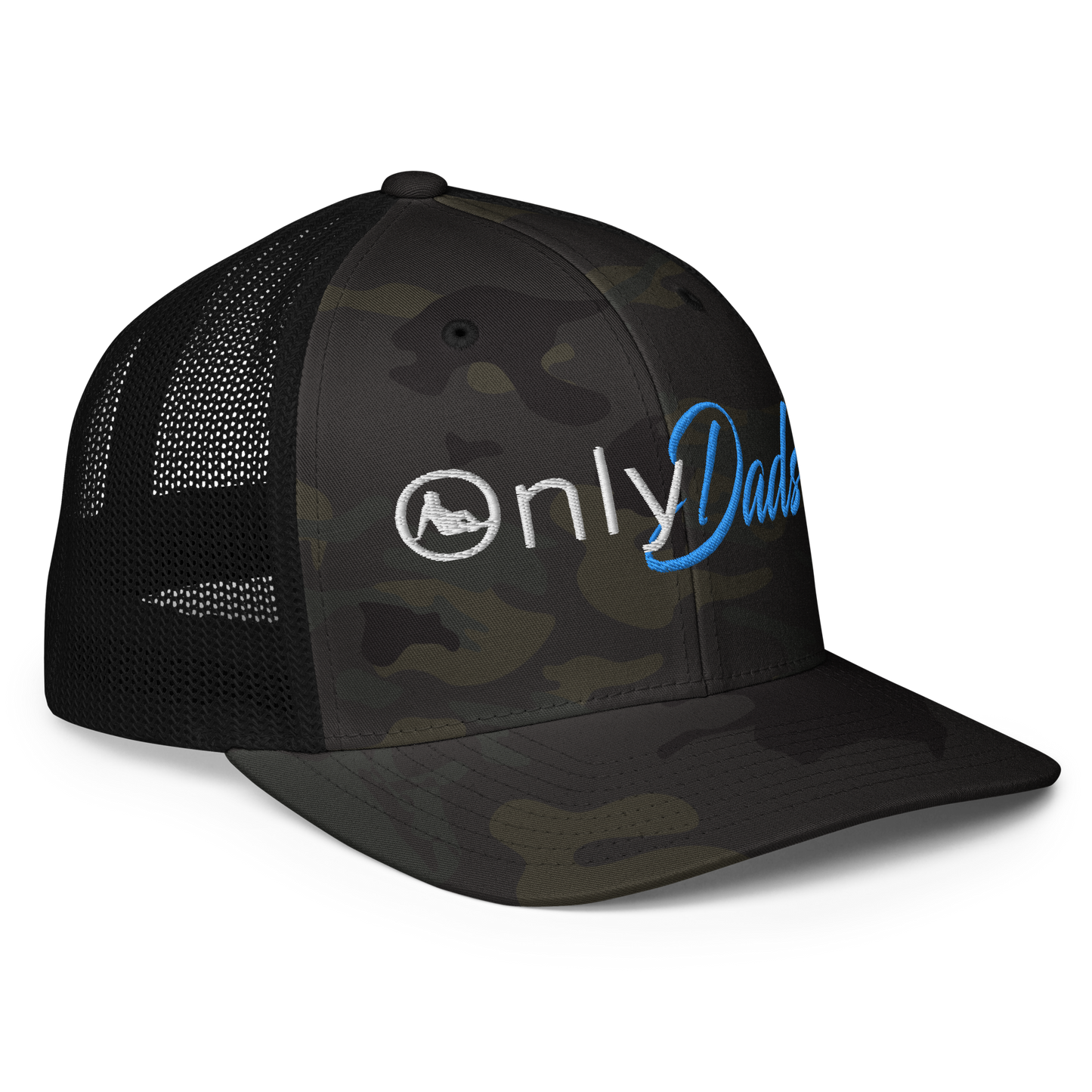 Closed-back trucker cap
