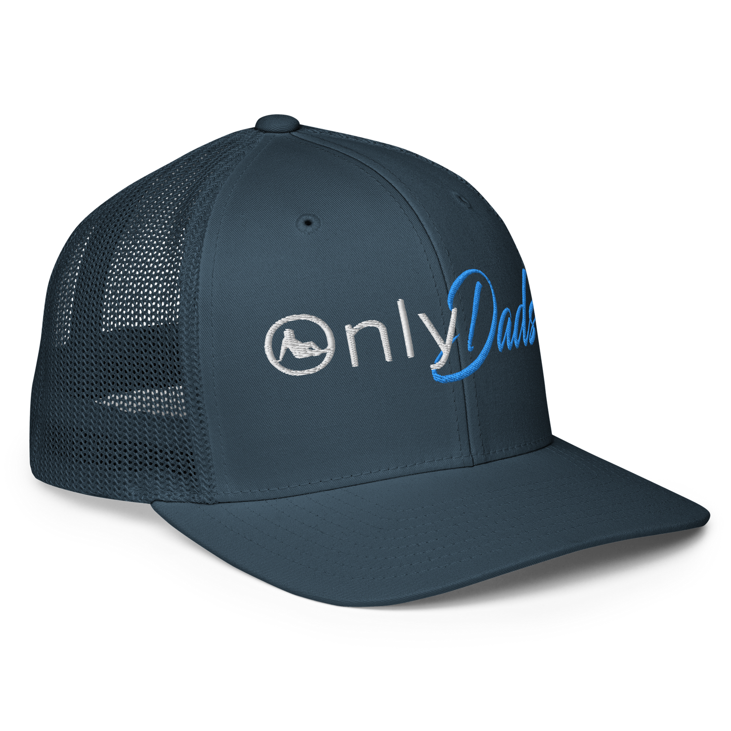 Closed-back trucker cap