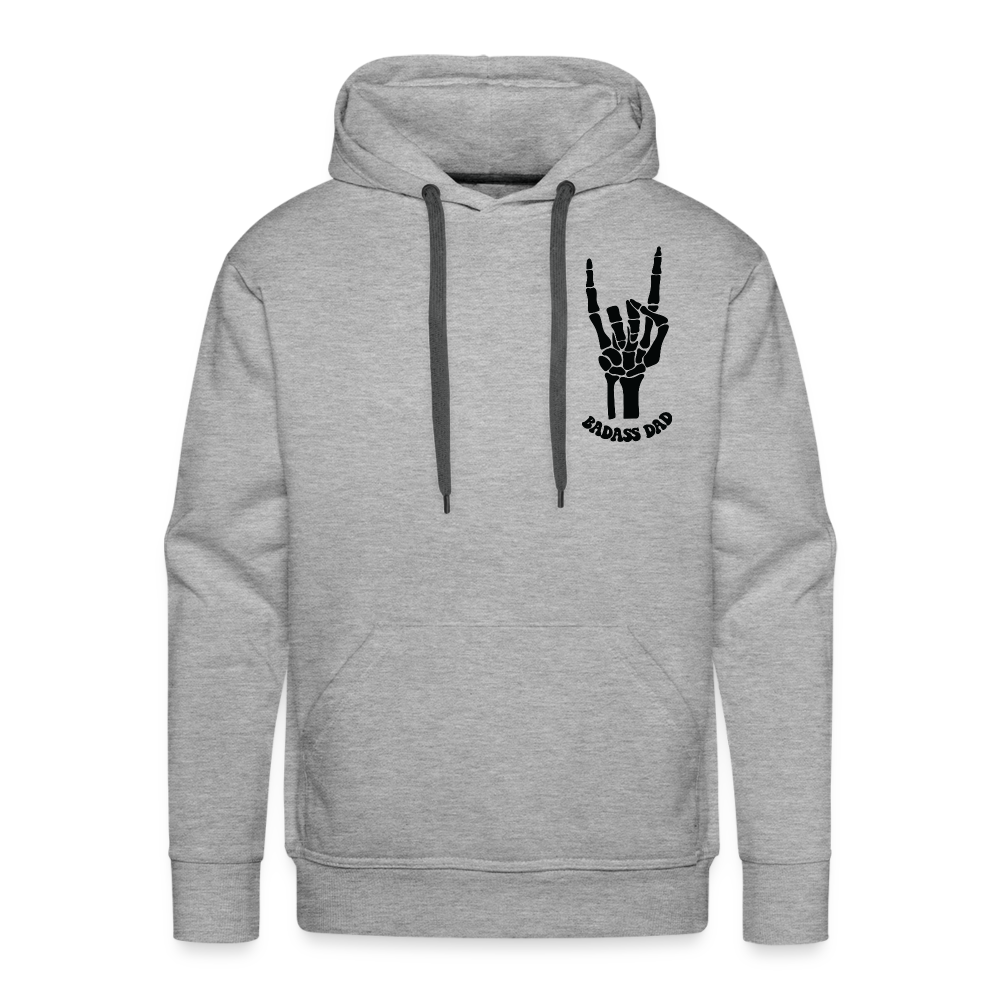 Bad Dads Club Premium Hoodie - heather grey