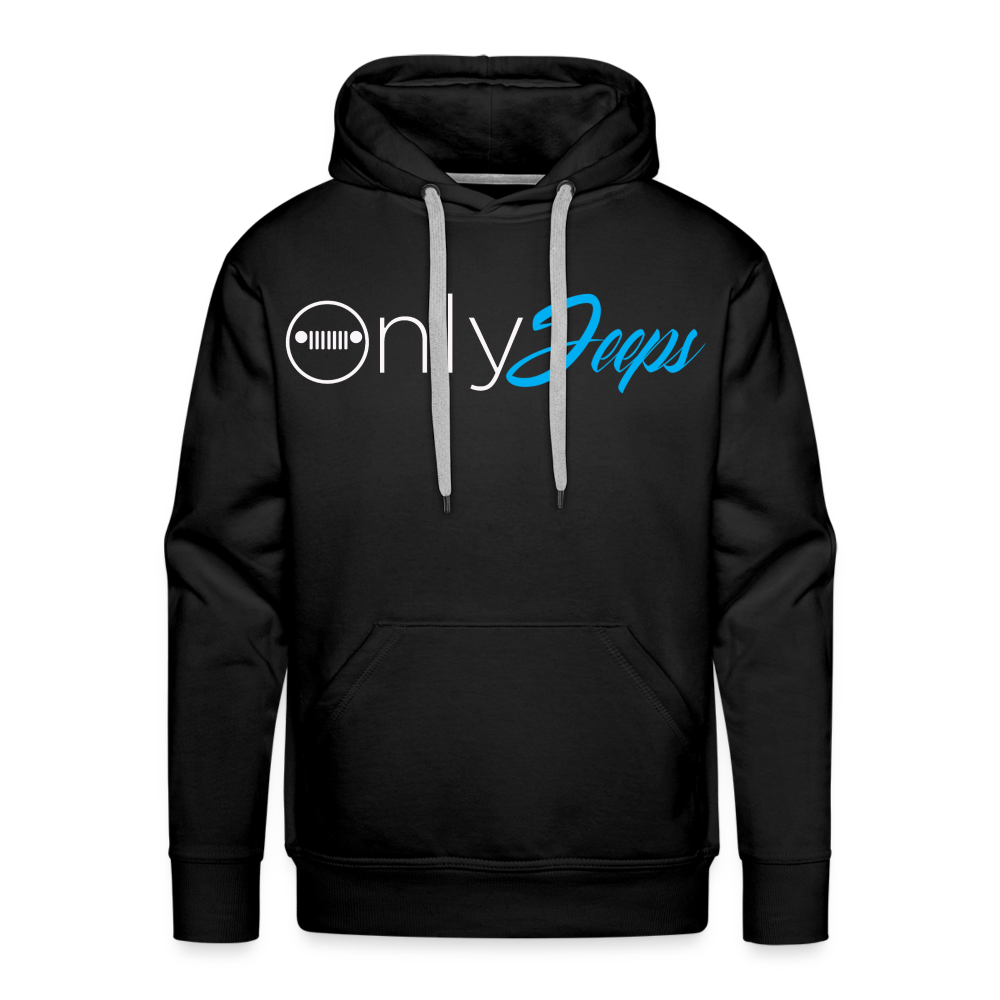 Only Jeeps Men’s Hoodie - black