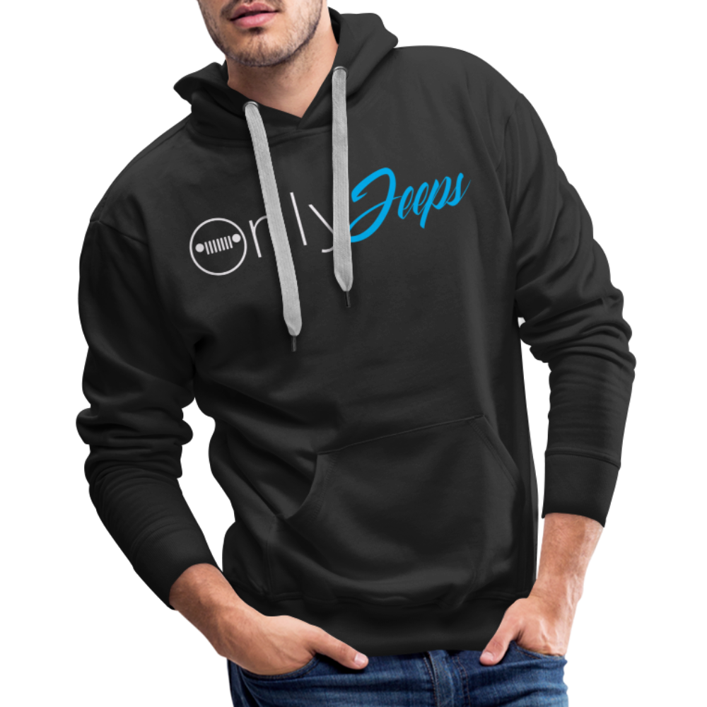 Only Jeeps Men’s Hoodie - black