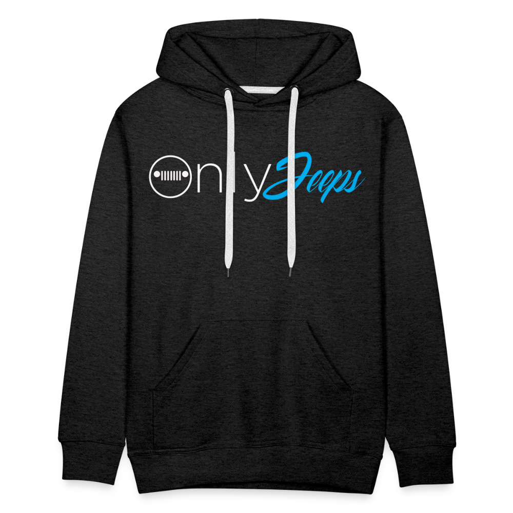Only Jeeps Men’s Hoodie - charcoal grey