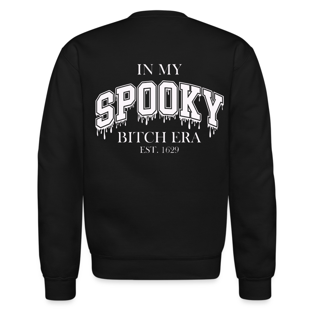Spooky bitch season Crewneck Sweatshirt - black