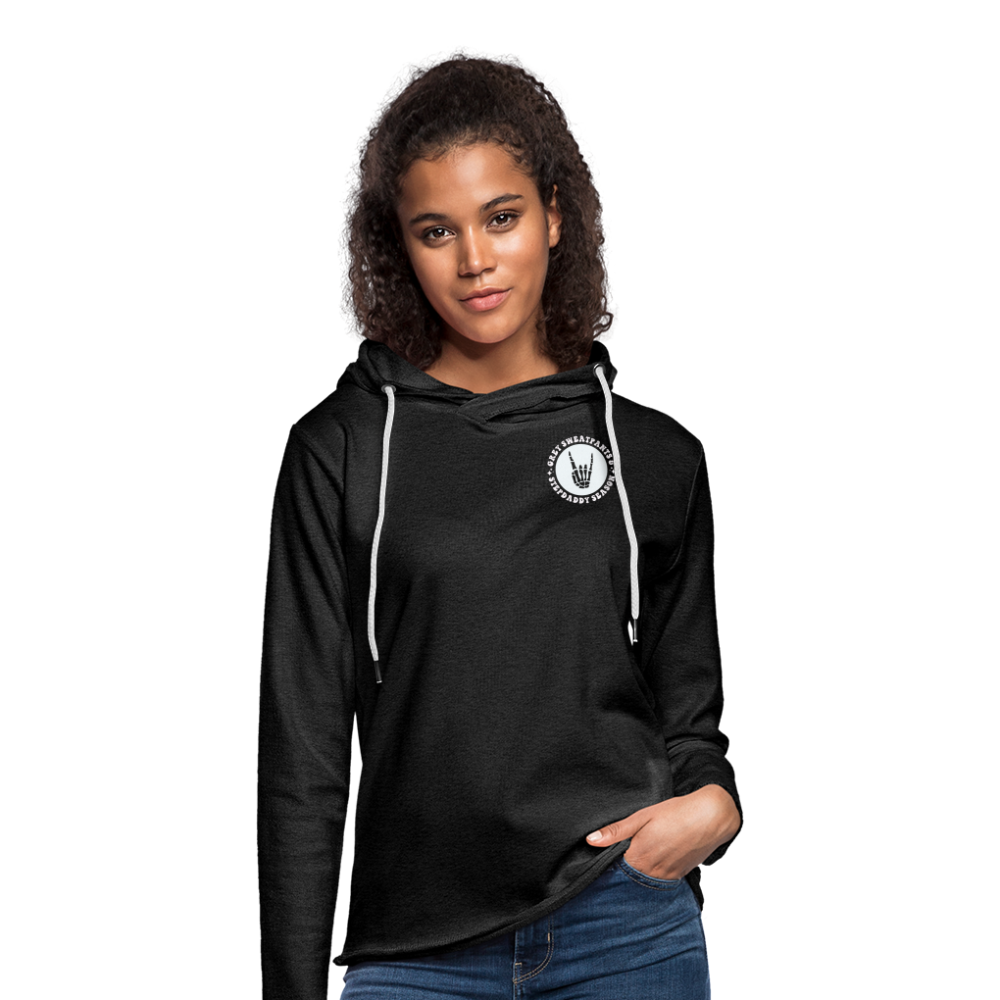 Step daddy season Lightweight Terry Hoodie - charcoal grey