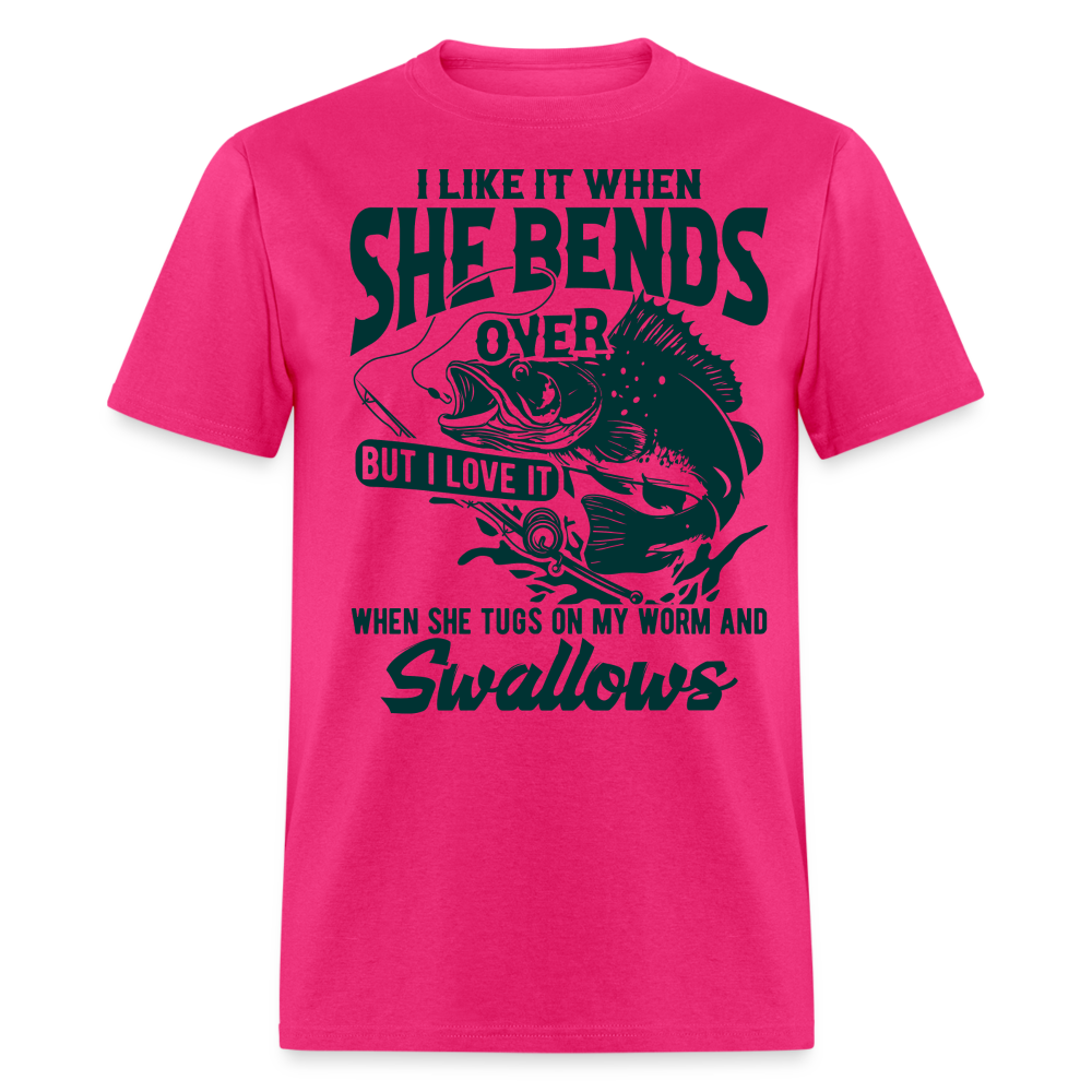 Swallow Worms Classic T-Shirt - fuchsia