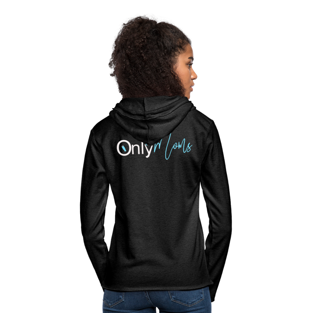 Onlymoms Lightweight Terry Hoodie - charcoal grey