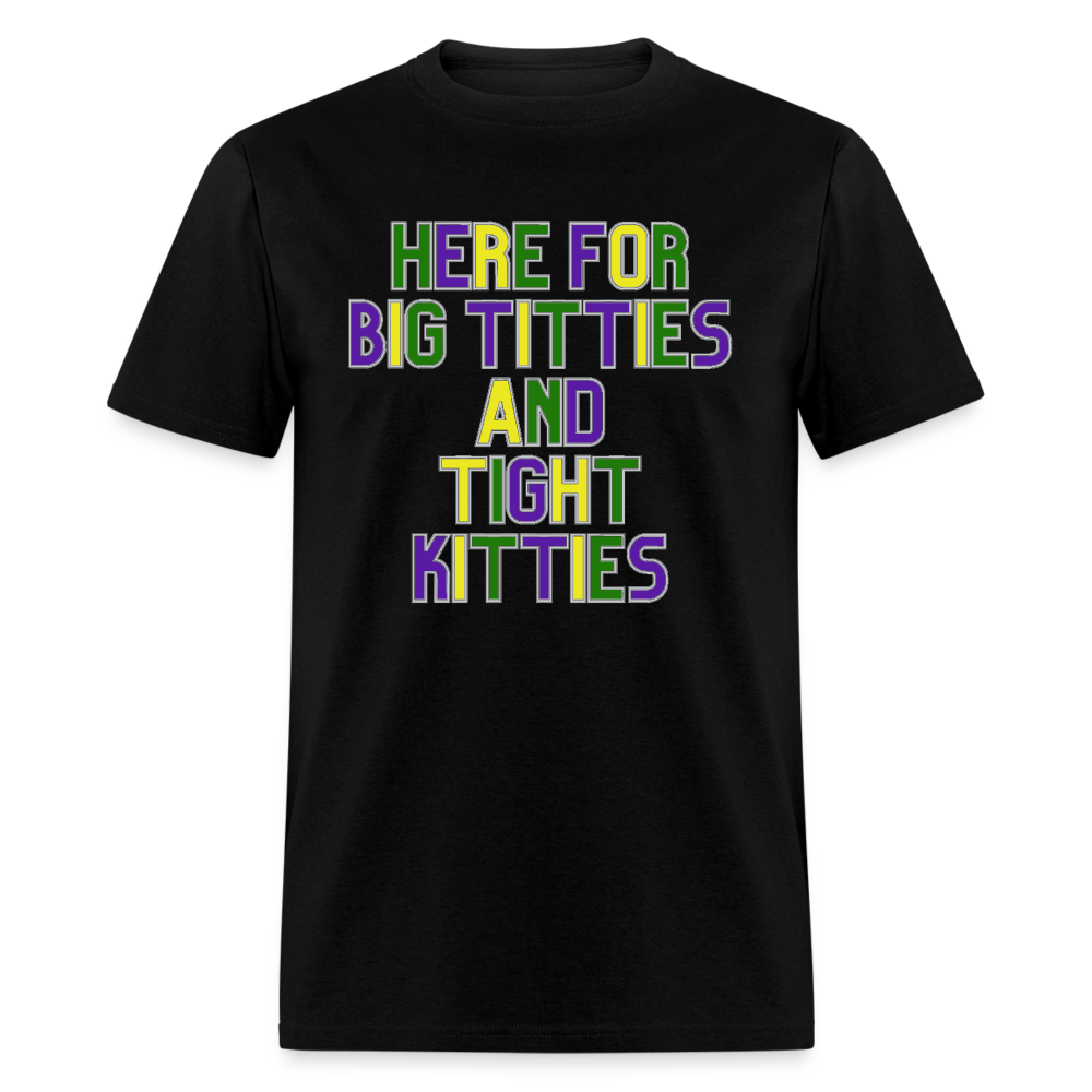 Mardi Gras Unisex Classic T-Shirt Hanes - black