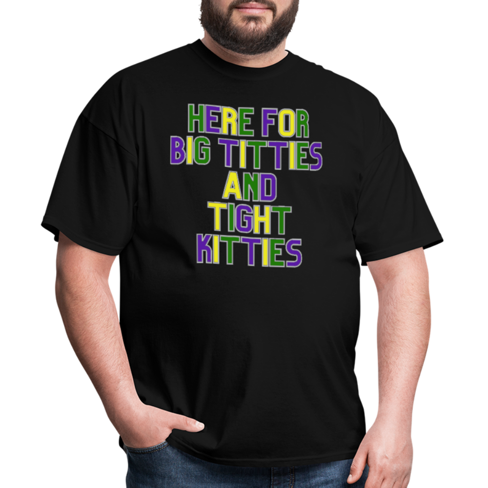 Mardi Gras Unisex Classic T-Shirt Hanes - black