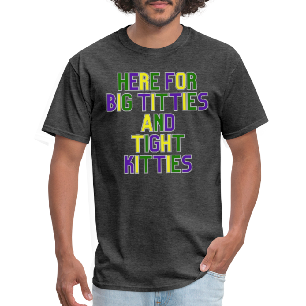 Mardi Gras Unisex Classic T-Shirt Hanes - heather black