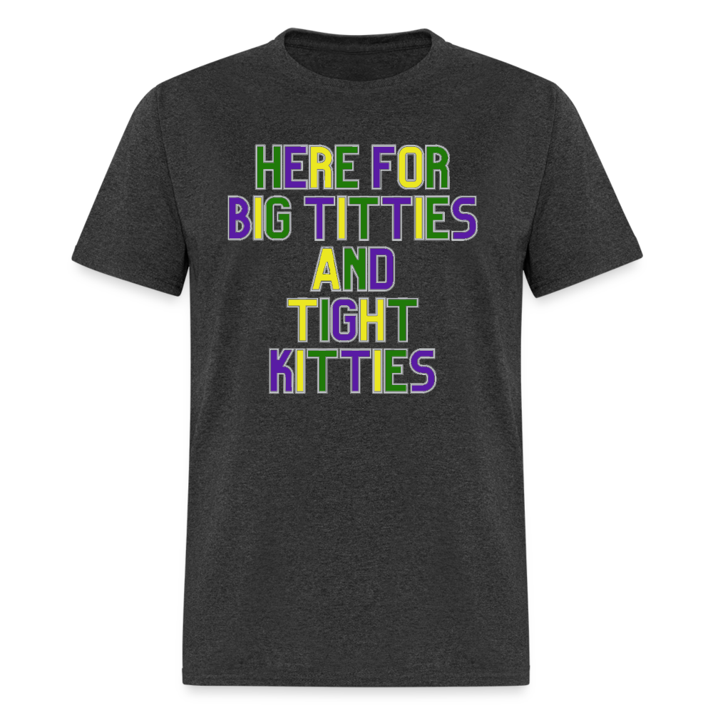 Mardi Gras Unisex Classic T-Shirt Hanes - heather black