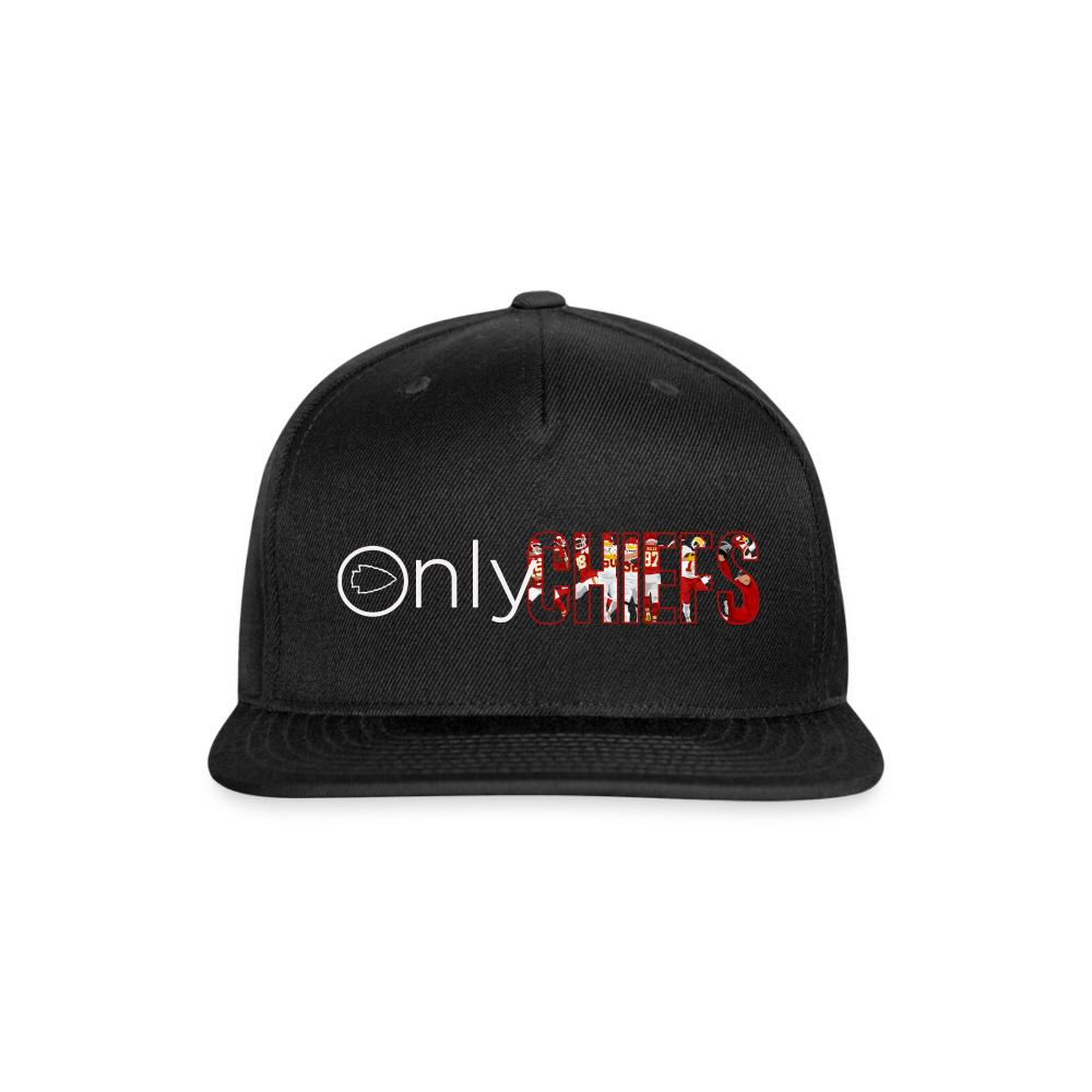 Onlychiefs Snapback Baseball Cap - black
