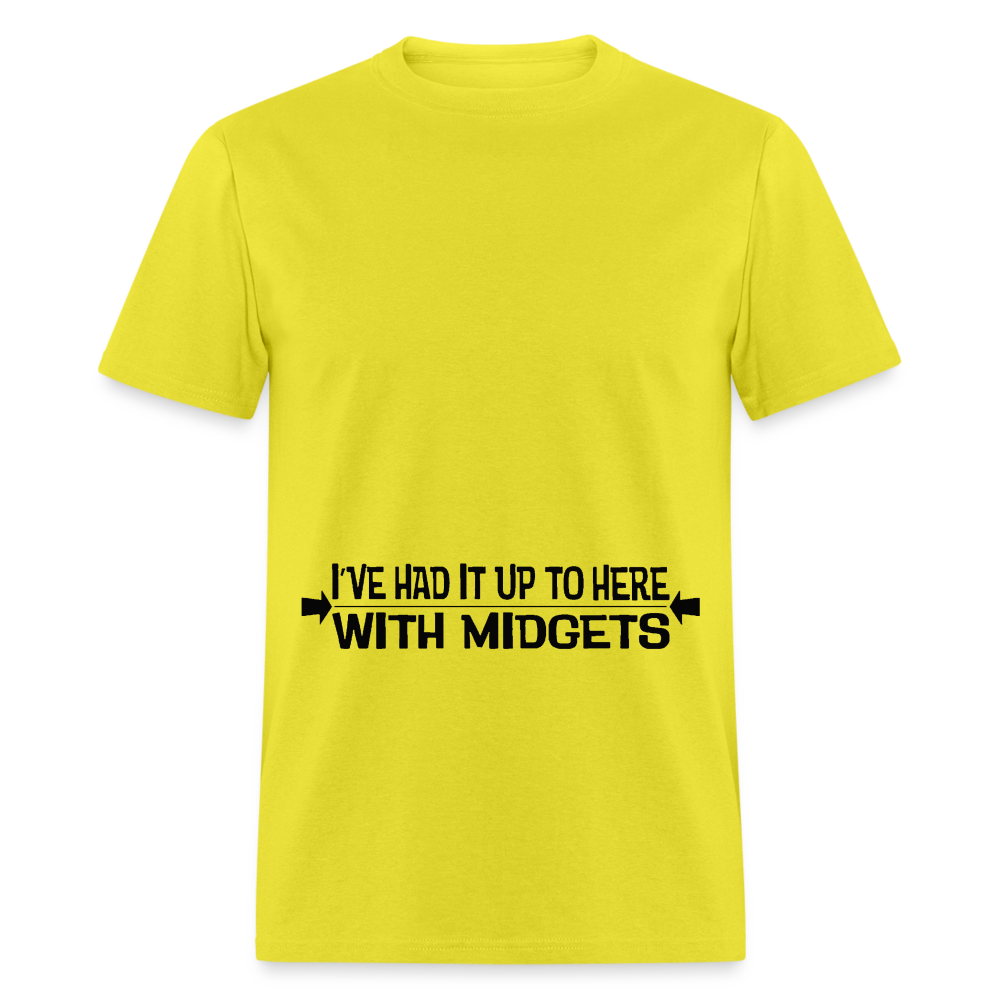 Short attention Unisex Classic T-Shirt - yellow