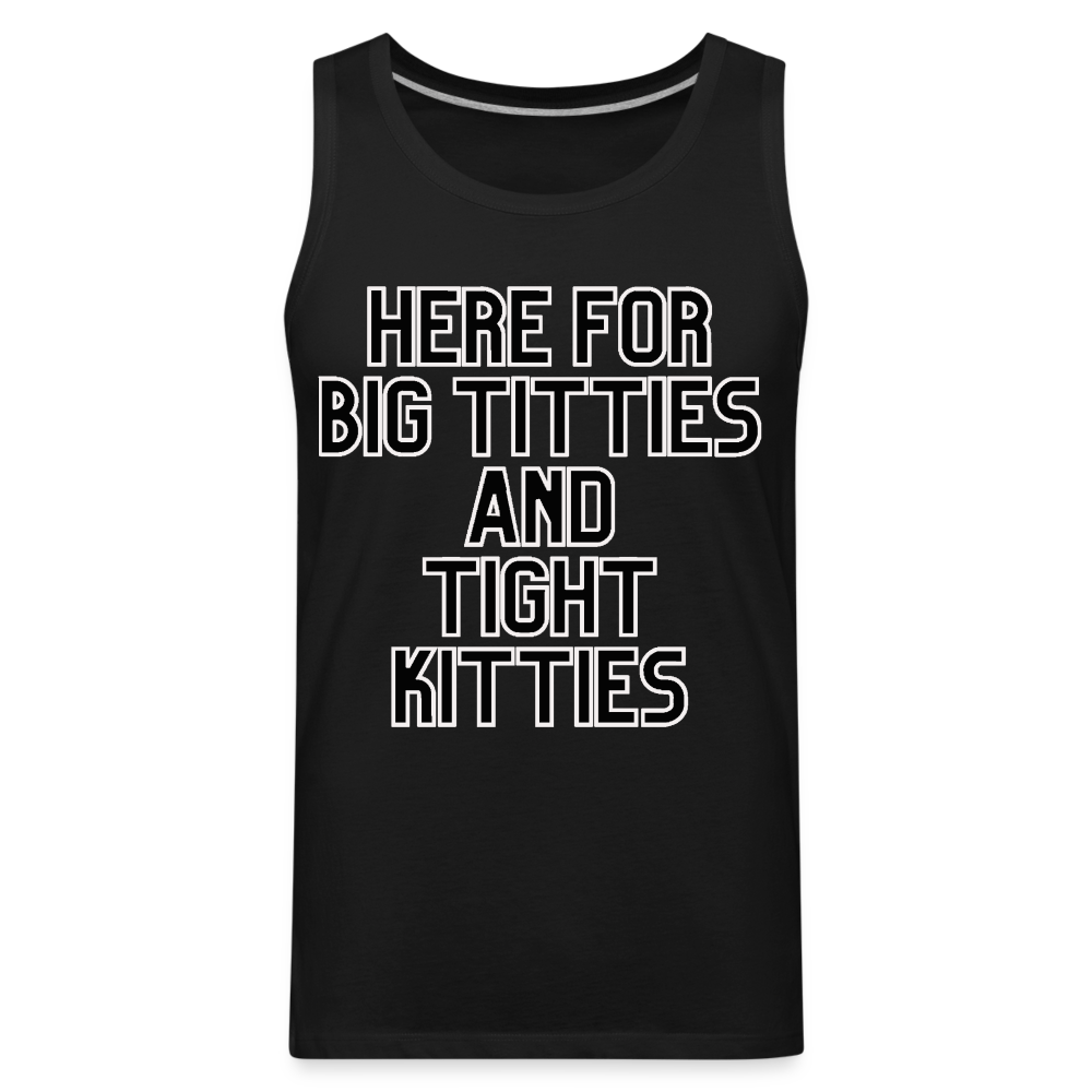 Lake vibes Men’s Premium Tank - black