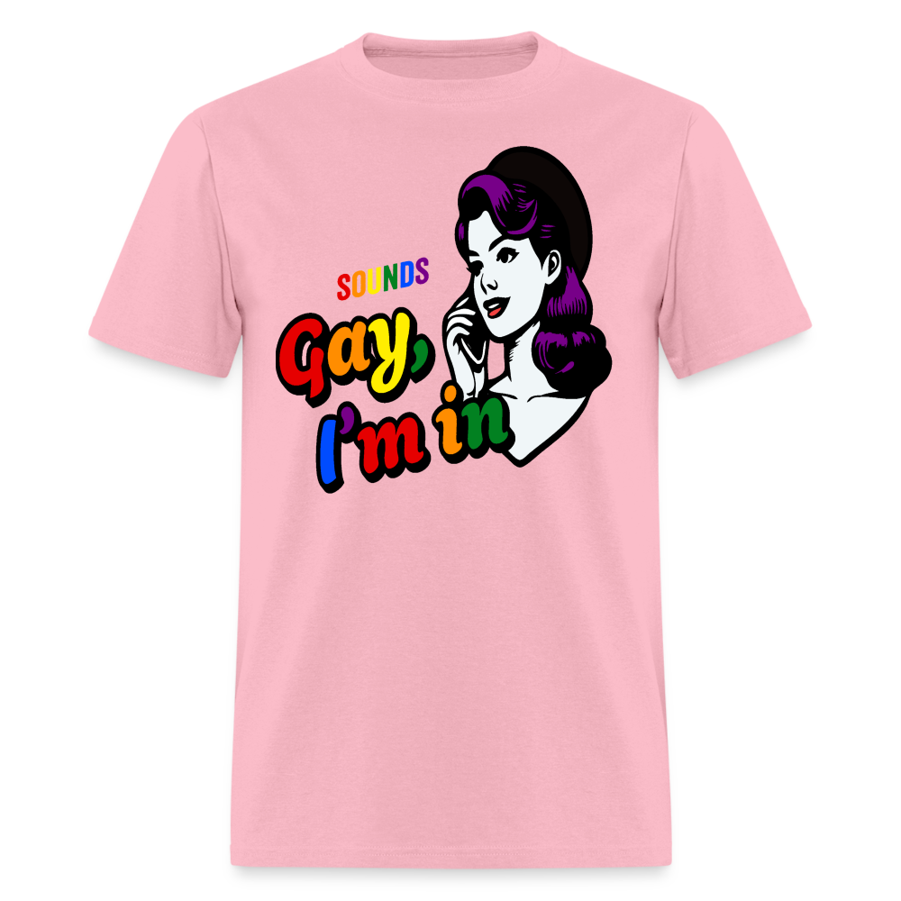 Sounds Gay Unisex Classic T-Shirt - pink