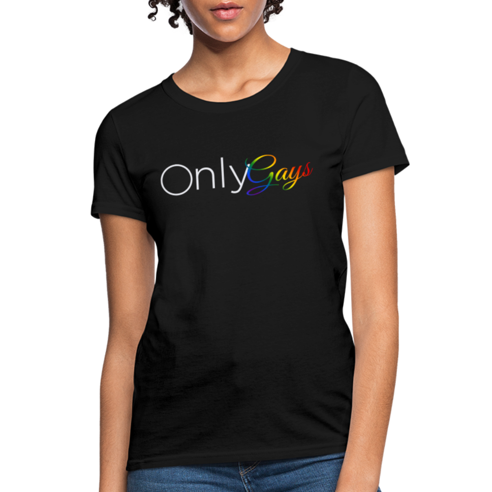 Onlygays Women's T-Shirt - black