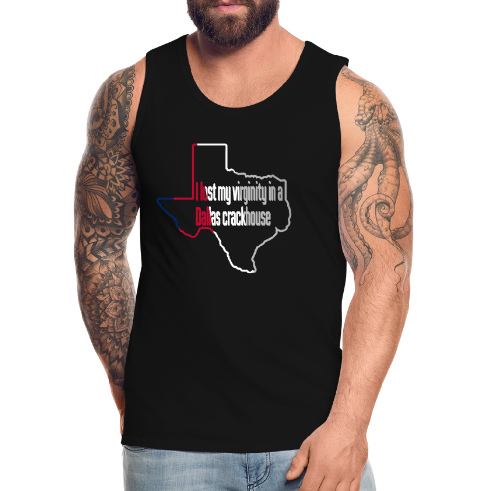Dallas Virginity Men’s Premium Tank - black