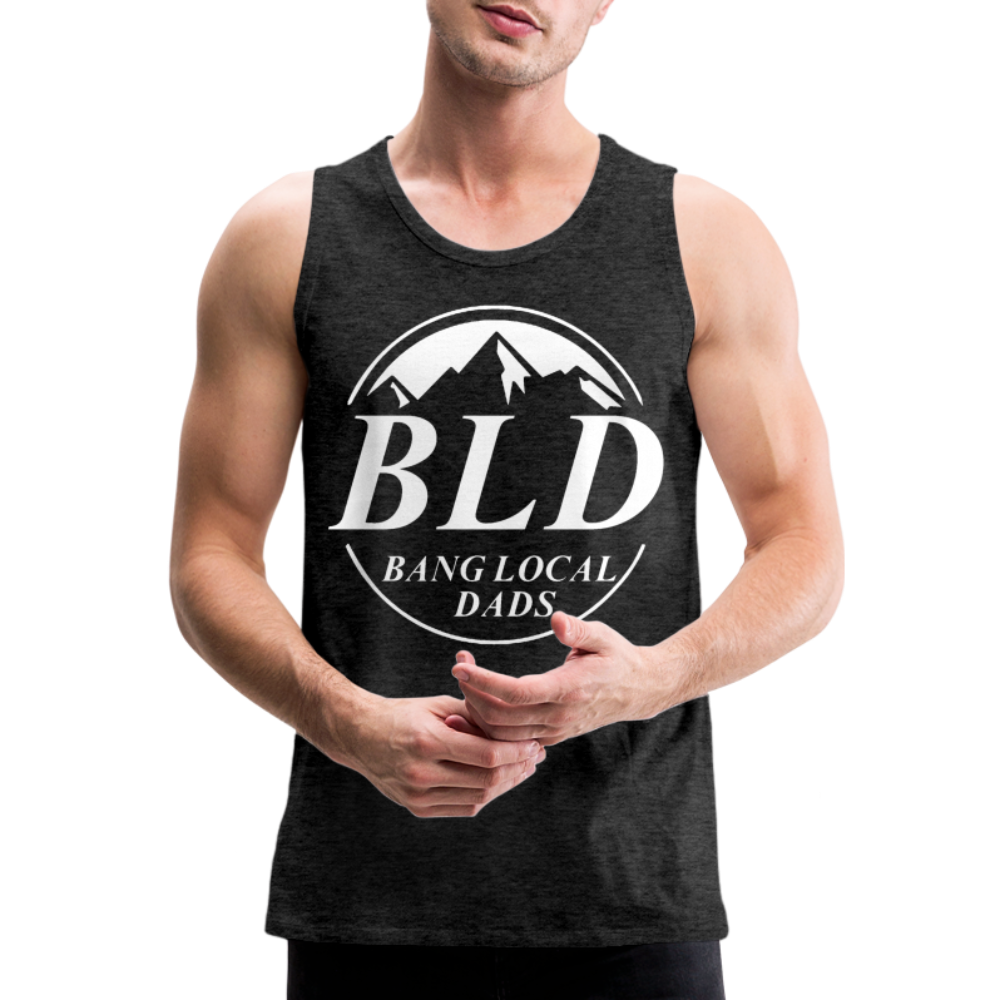 BLD OnlyDads Men’s Premium Tank - charcoal grey