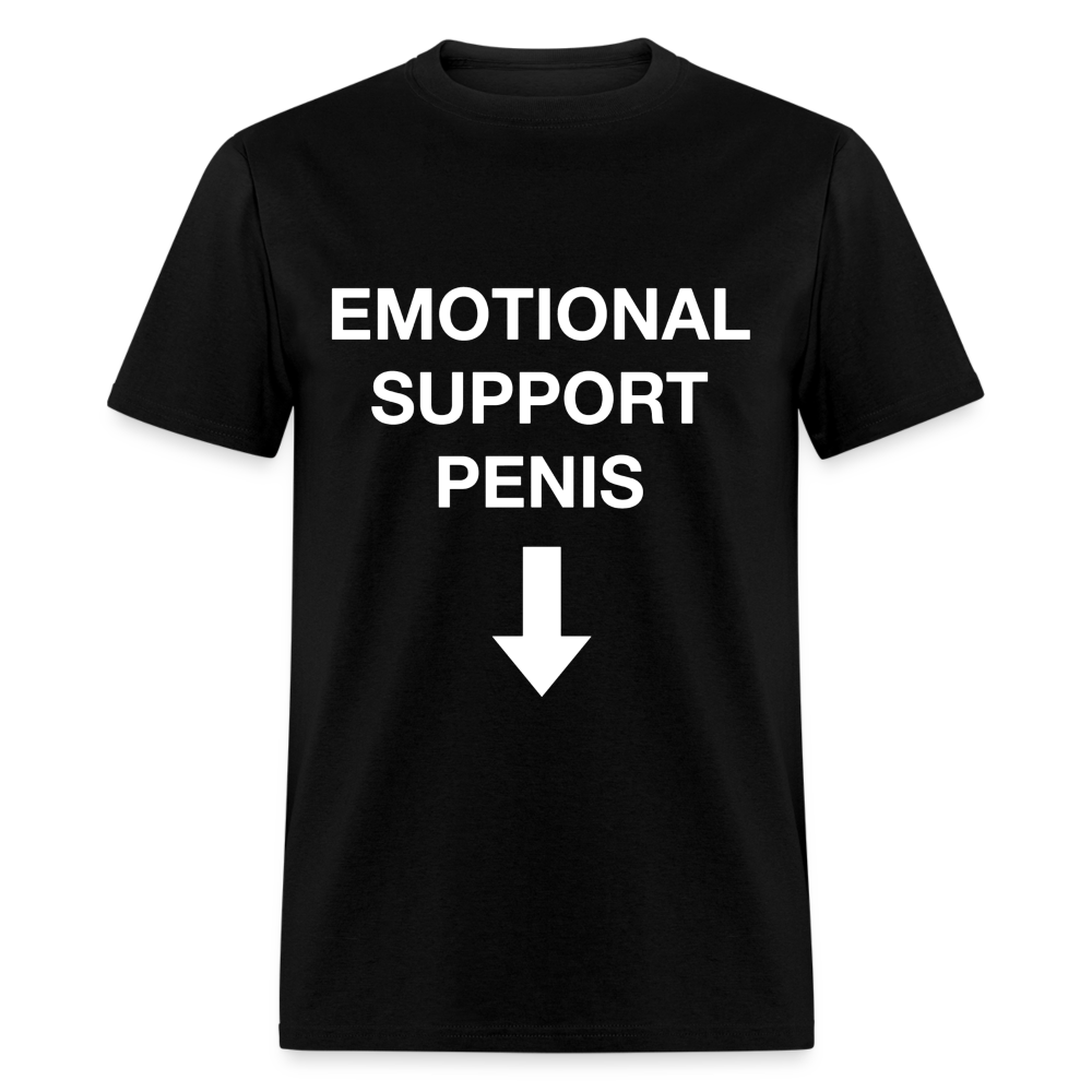 Emotional support funny men’s Unisex Classic T-Shirt - black