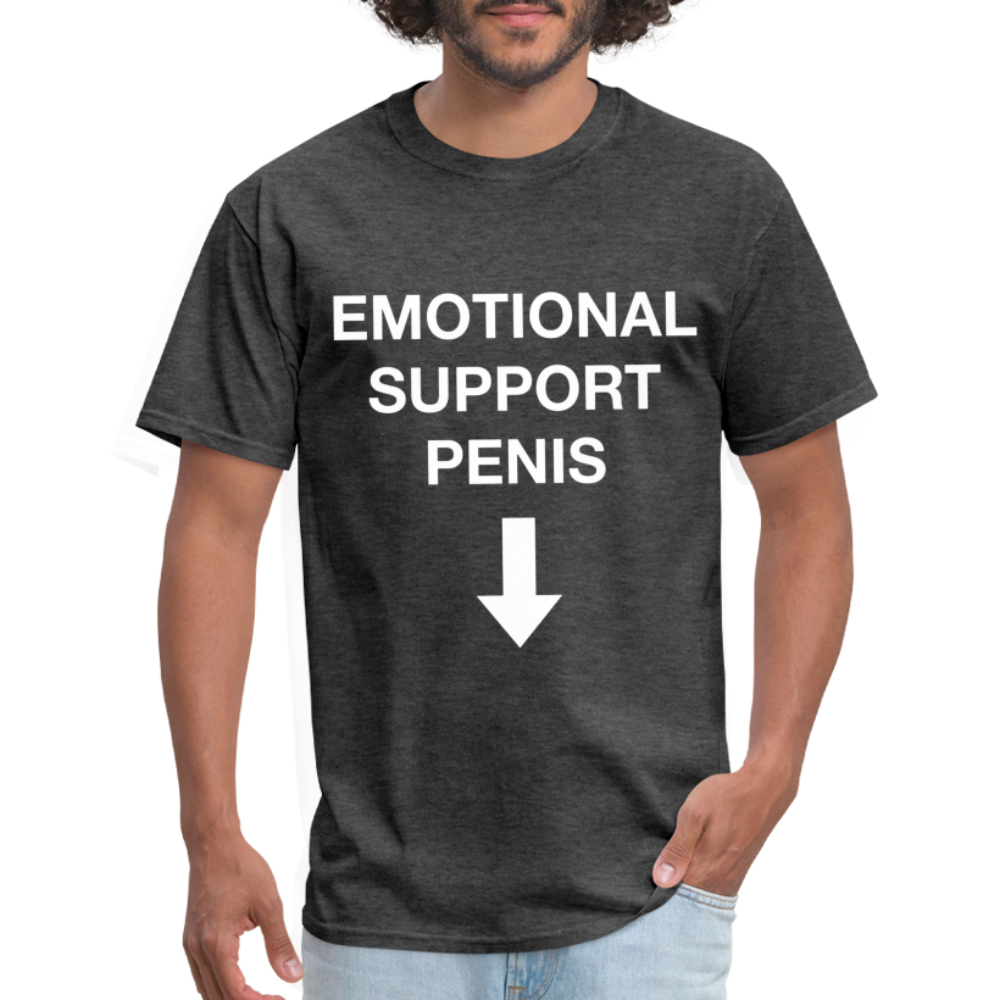 Emotional support funny men’s Unisex Classic T-Shirt - heather black