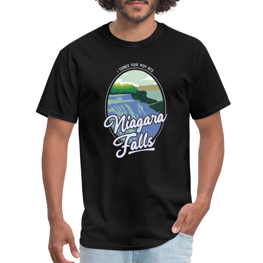Niagara Falls funny T-shirt - black