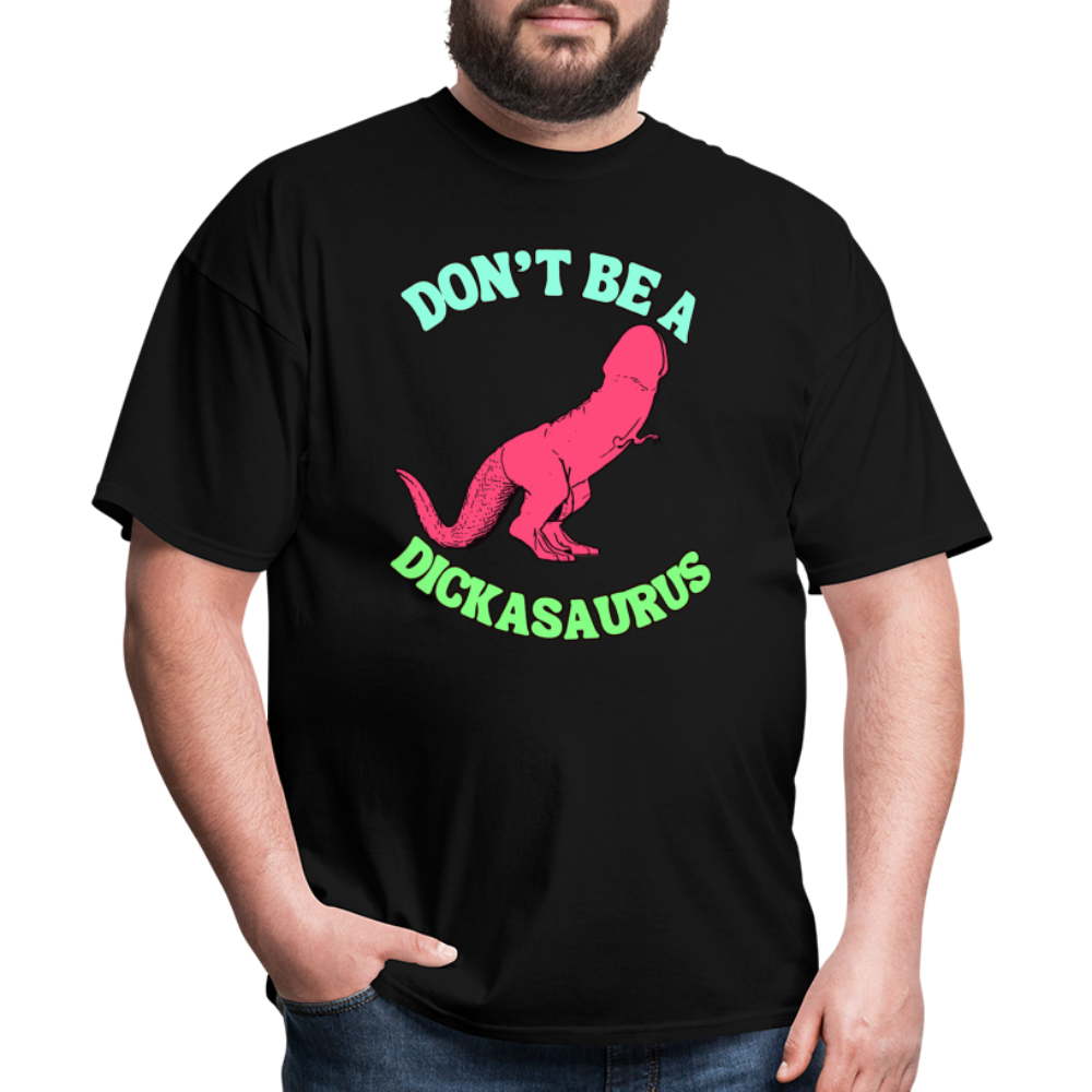 Dinosaur D Shirt Funny Unisex Classic T-Shirt - black