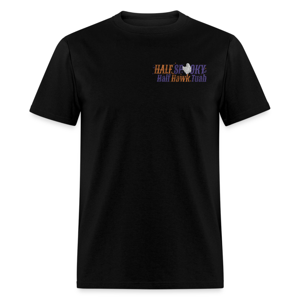 Hawk Tuah Spooky Unisex Classic T-Shirt - black