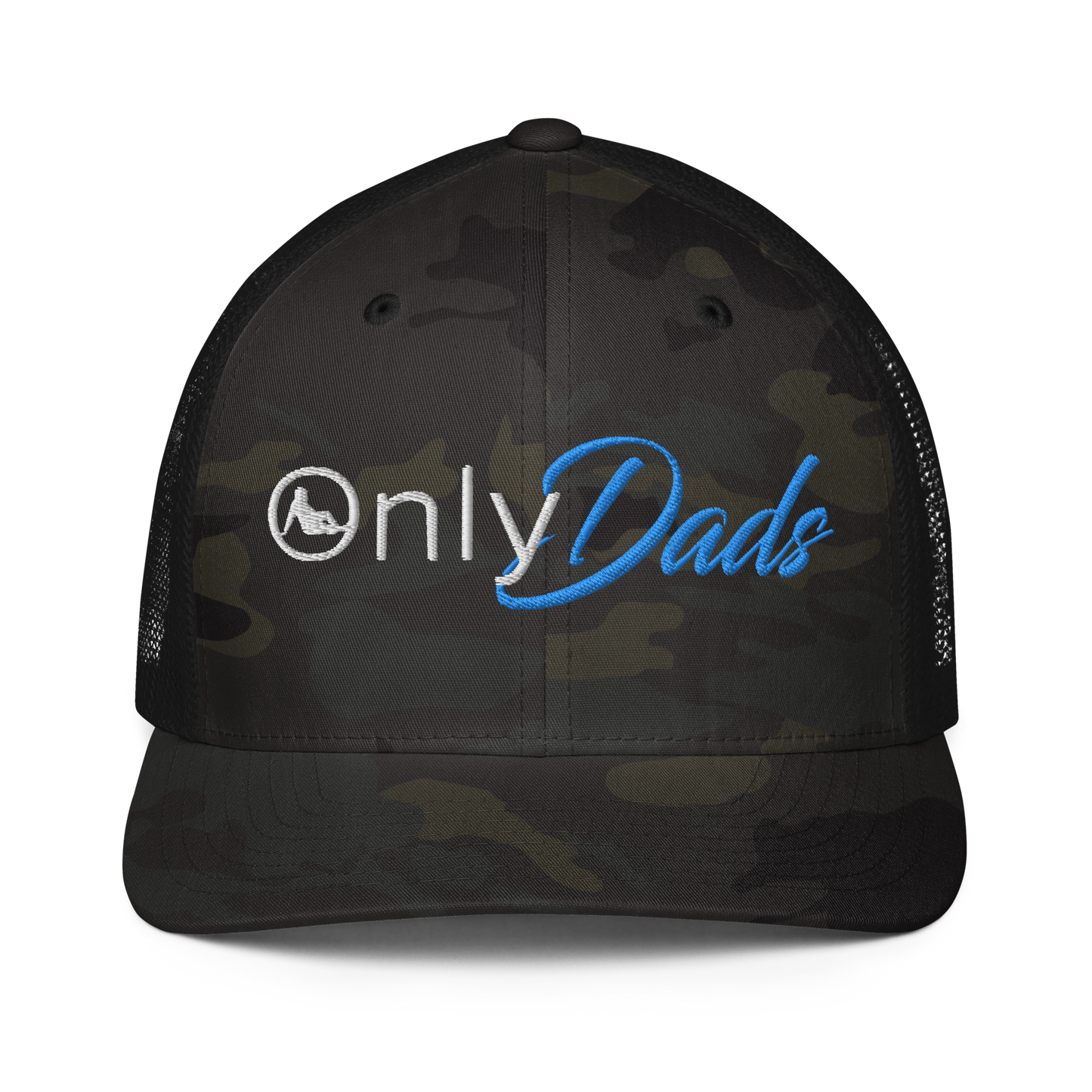 Closed-back trucker cap