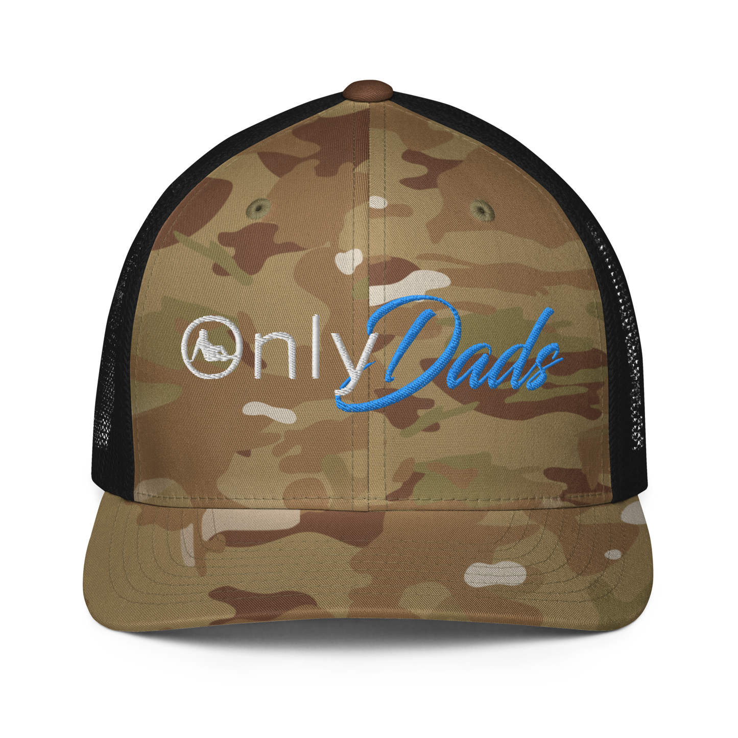 Closed-back trucker cap