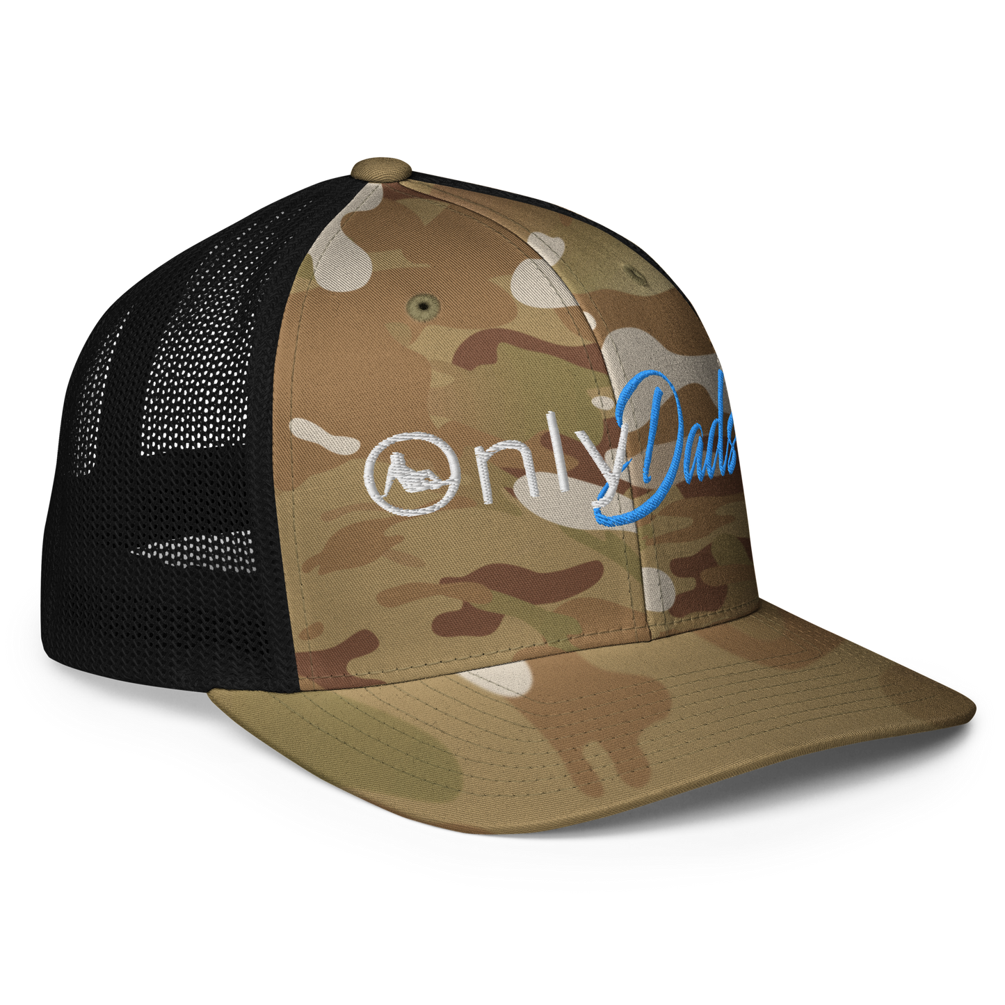 Closed-back trucker cap