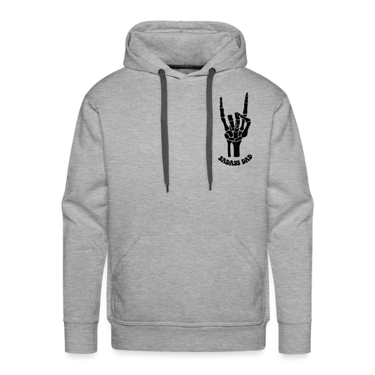 Bad Dads Club Premium Hoodie - heather grey