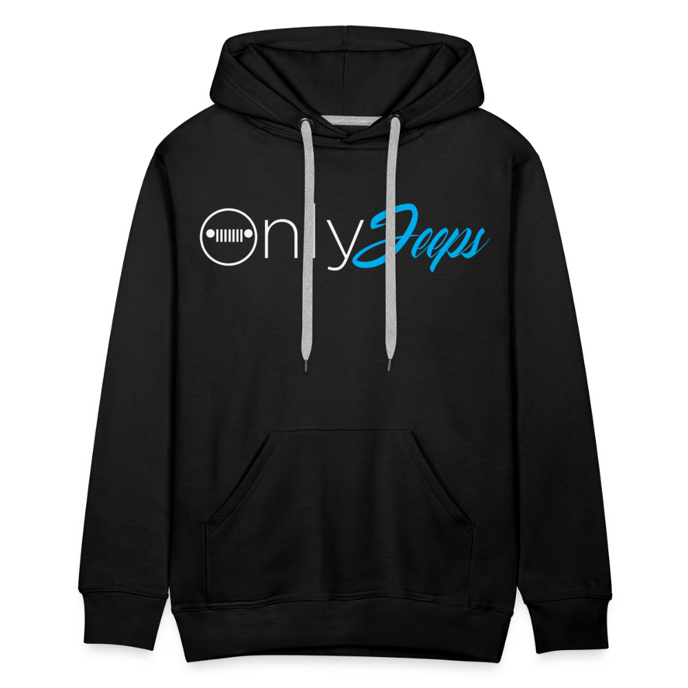 Only Jeeps Men’s Hoodie - black