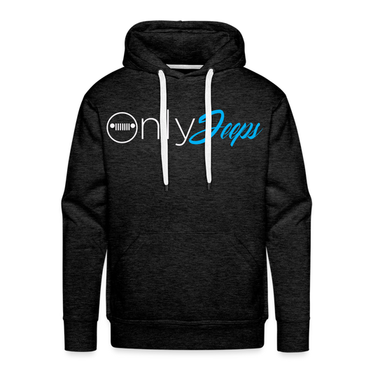 Only Jeeps Men’s Hoodie - charcoal grey