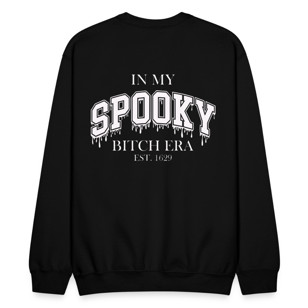 Spooky bitch season Crewneck Sweatshirt - black