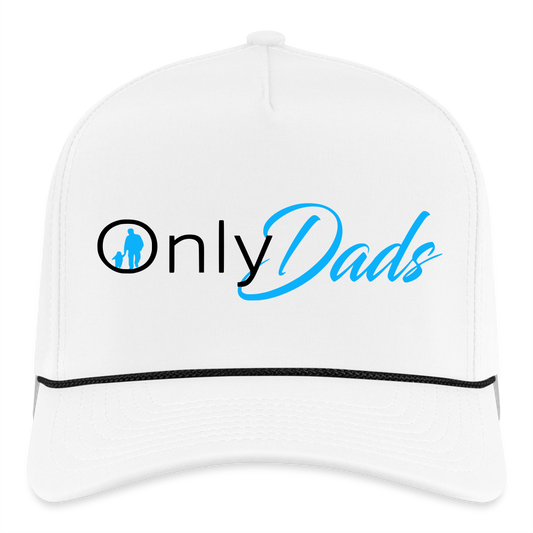 Only dads Rope Cap - white/black