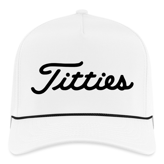 Tits Rope Cap - white/black