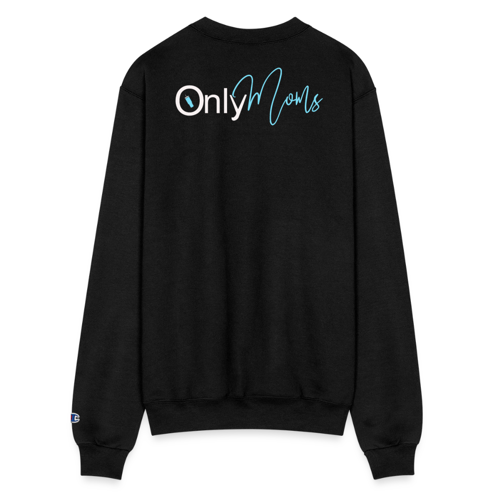 Onlymoms Champion Unisex Powerblend Sweatshirt - black