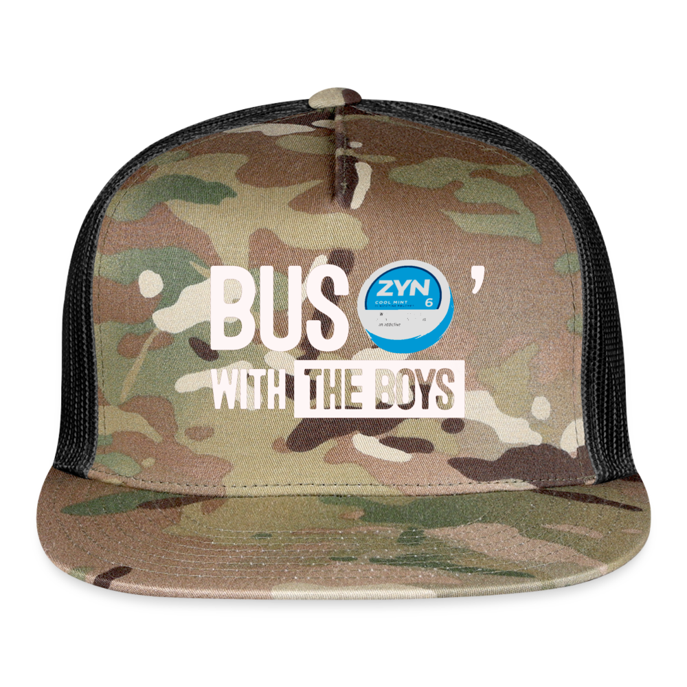 BusZyn Trucker Cap - MultiCam\black