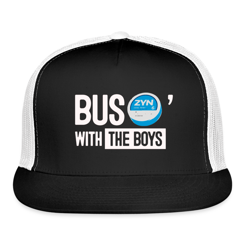 BusZyn Trucker Cap - black/white