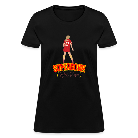 Super Bowl Taylor’s Version Women's T-Shirt - black