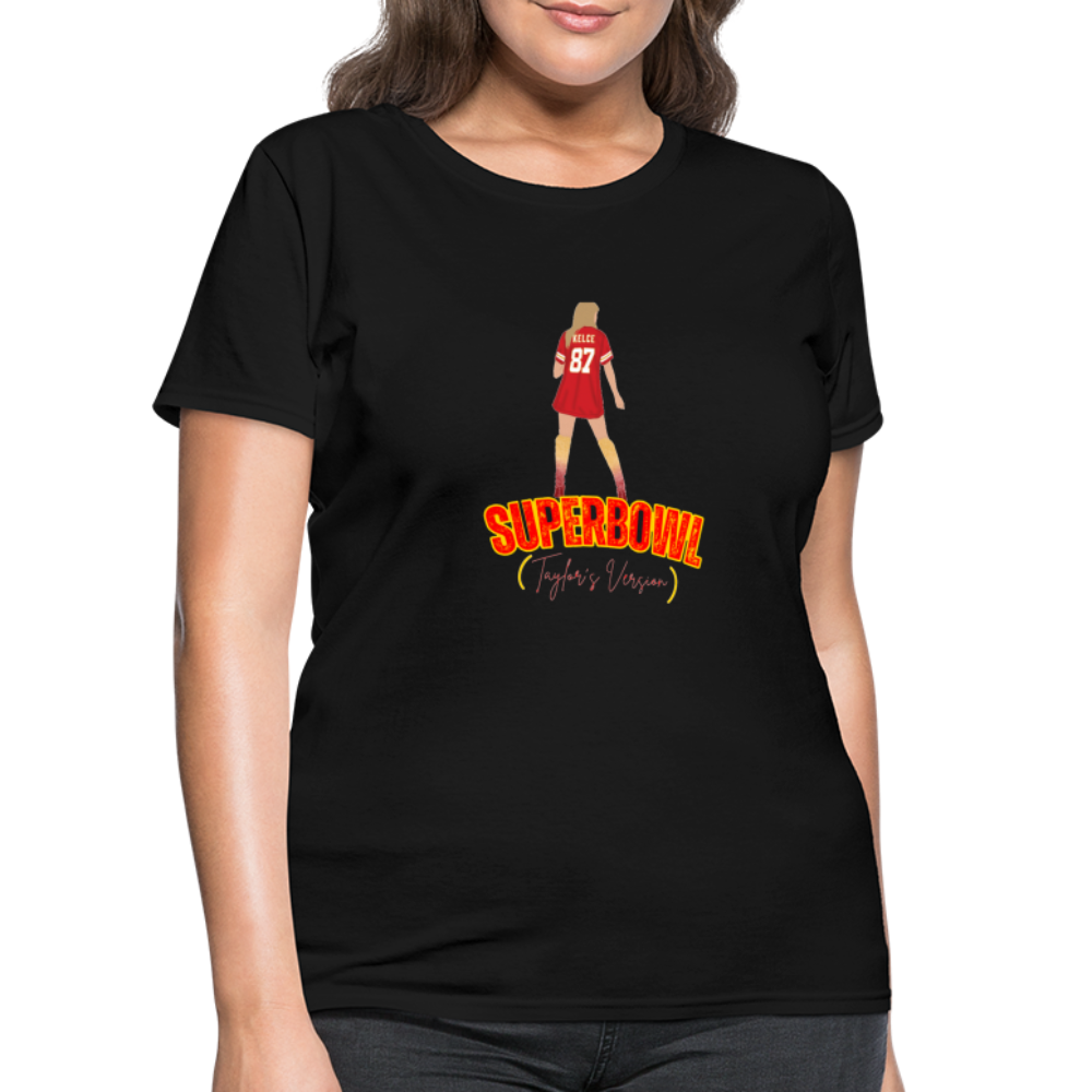 Super Bowl Taylor’s Version Women's T-Shirt - black
