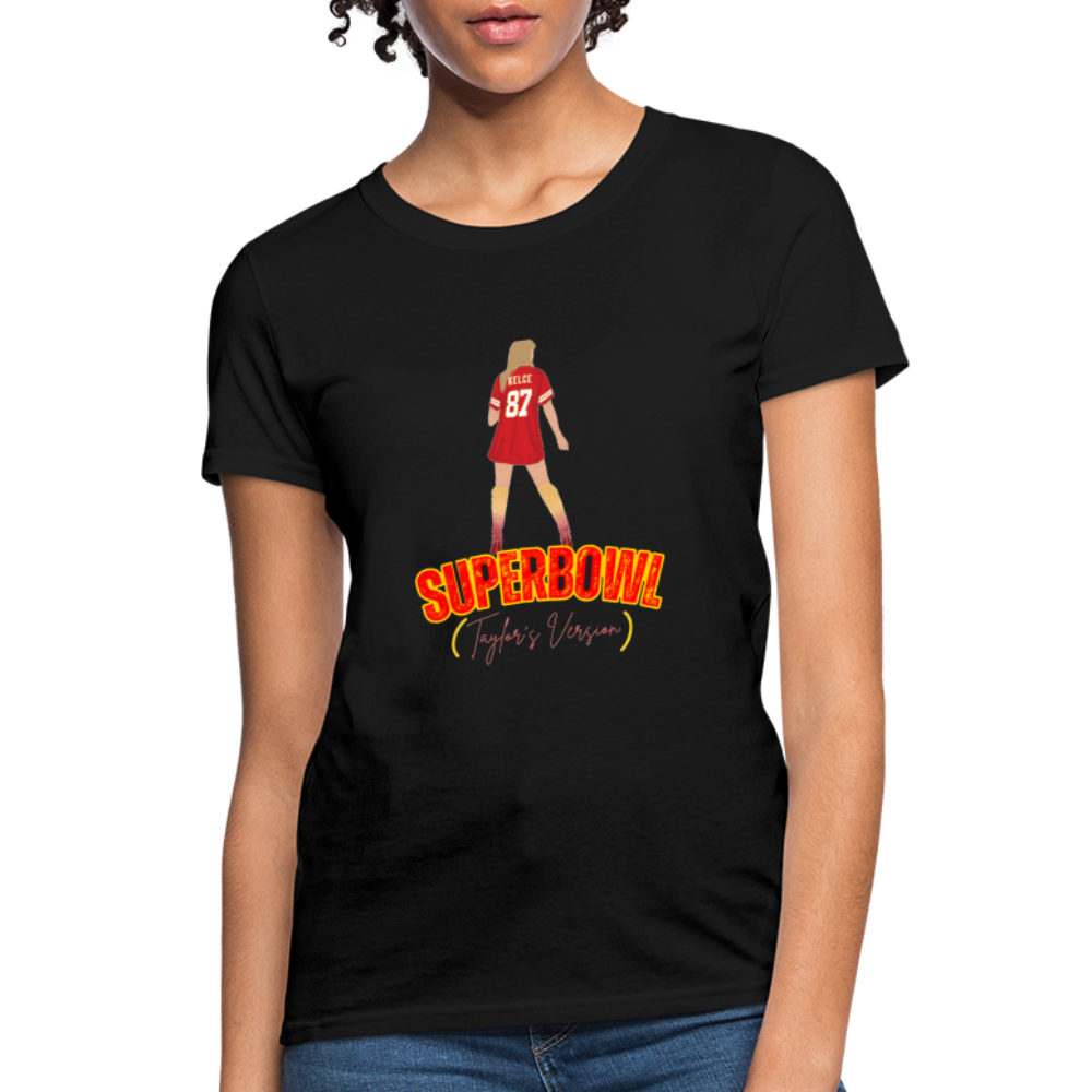Super Bowl Taylor’s Version Women's T-Shirt - black