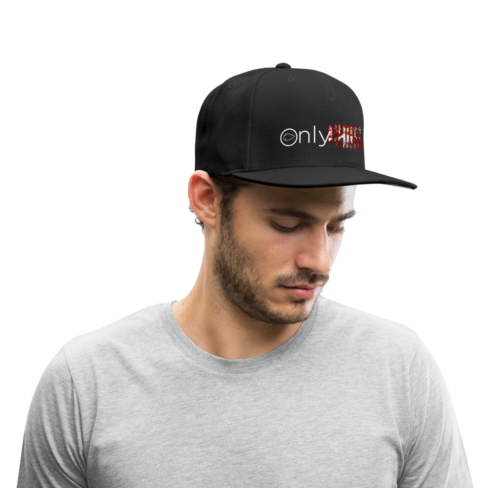 Onlychiefs Snapback Baseball Cap - black