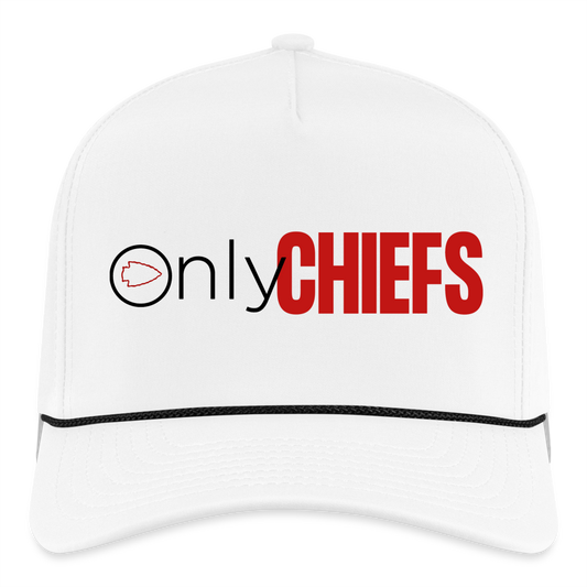 Only Chiefs Rope Cap - white/black