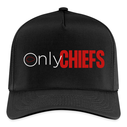 Only Chiefs Rope Cap - black/black